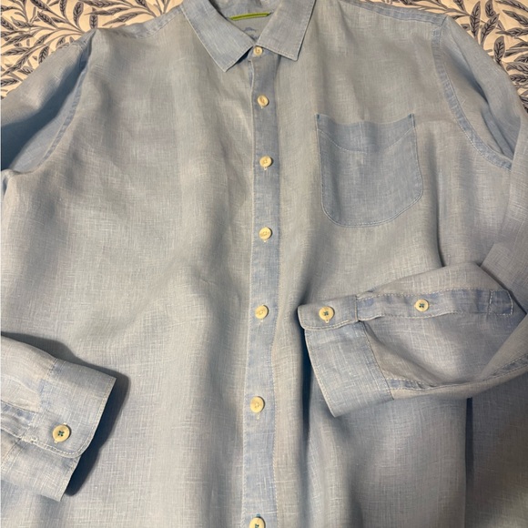 Tommy Bahama Men’s XXL Light Blue Shirt❗️ - Picture 6 of 13